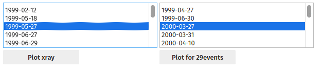 Jupyter widget
